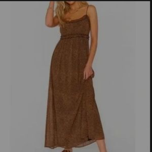 Show me your mumu cheetah sommer mini dress